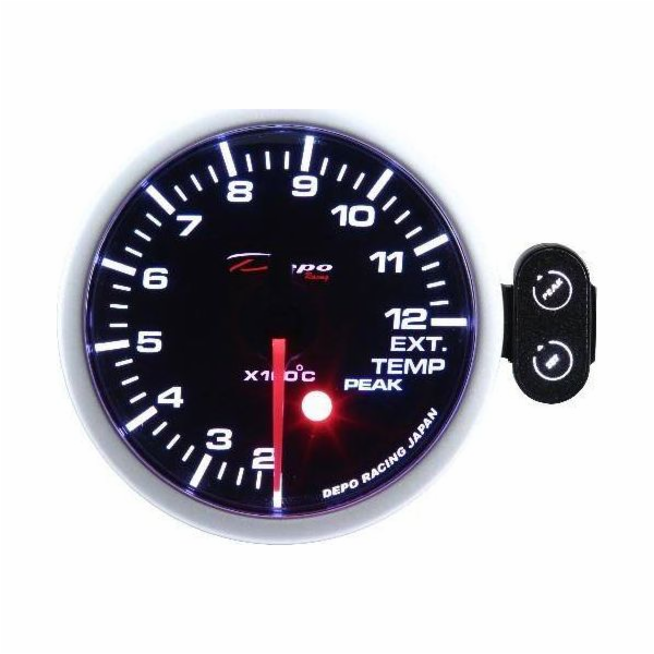 DRacing CLOCK DEPO PK 52mm - EXHAUST TEMP