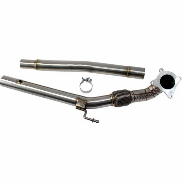 TURBOWORKS DOWNUPIPE Audi A3 S3 TTS VW s koncovým krytem