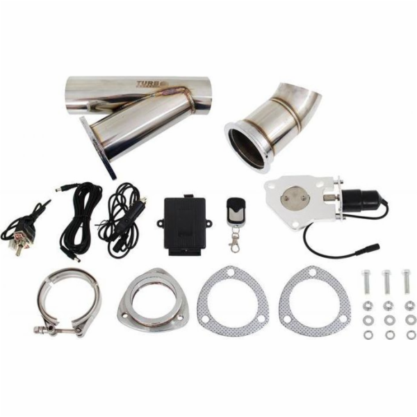 TurboWorks_D výfuková klapka 2.5 63MM V-Band Pilot + spínač