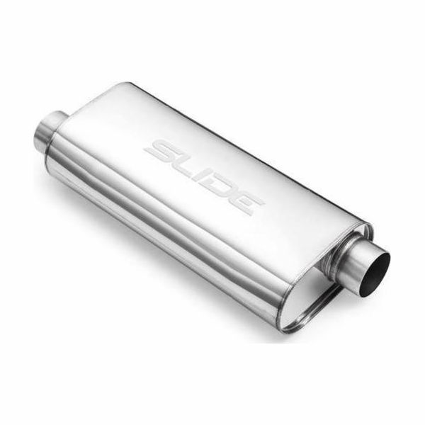 Slide Central Silencer 76mm Slide 304SS 550mm