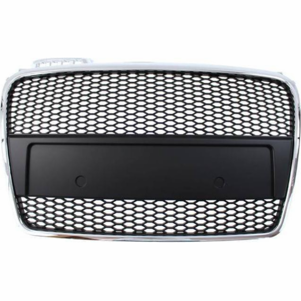 MTuning GRILL AUDI A4 B7 RS-STYLE CHROME-ČERNÁ (05-08)