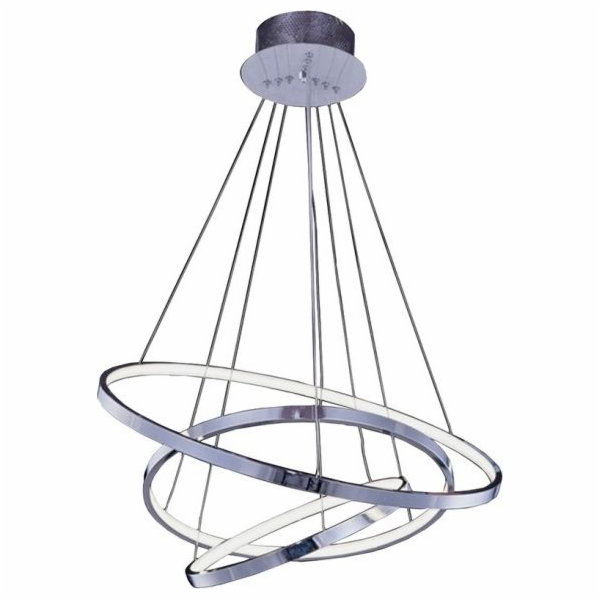 Visí lampa Azzardo Wheel Modern Chrome (AZ2989)