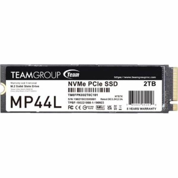 SSD TeamGroup SSD Team Group MP44L 2TB M.2 PCIE NVME GEN4...
