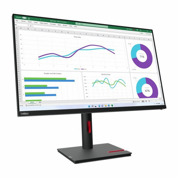 Monitor Lenovo Lenovo ThinkVision T32P-30 31.5inch IPS 38...