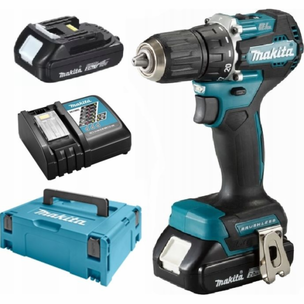 Makita DDF487RAJ Aku bezuhlíkový šroubovák Li-ion LXT 18V...