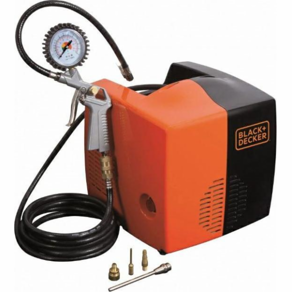 Black&Decker B&D kompresor, BEZOLEJOVÝ KOMPRESOR. 1,5HP/8...
