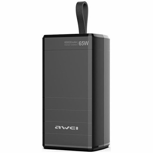 PowerBank Awei Awei Powerbank P171K 60000MAH 65W Black/Bl...