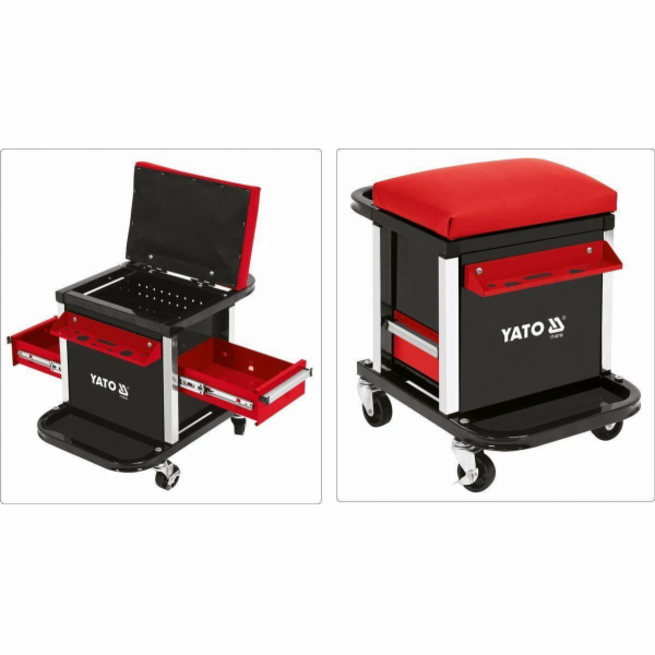 Stolička Yato Yato Workshop se zásuvkami YT-08790