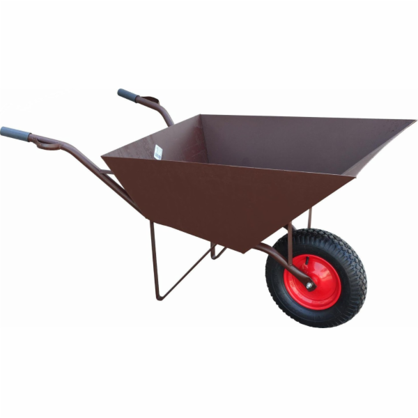AWTools Stavební kolečko 110L/2,0mm hnědý
