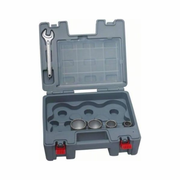 Bosch vrták SADA DIAMANTOVÝCH VRTÁKŮ FI 25,00-51,00 MM 4P...