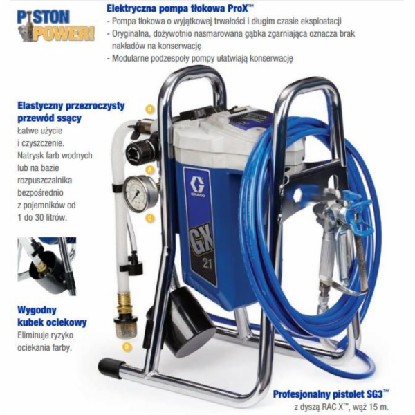 Graco malba agregát GX 21