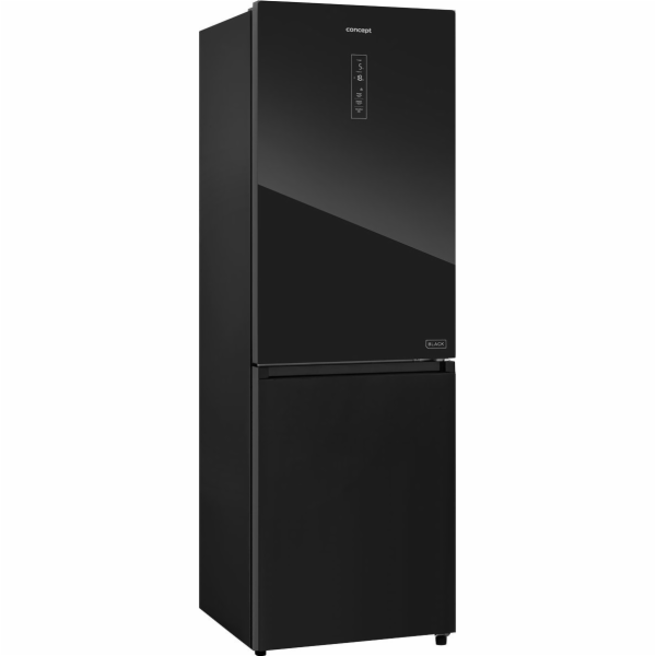 CONCEPT Lednice s mrazákem LK6460bc BLACK