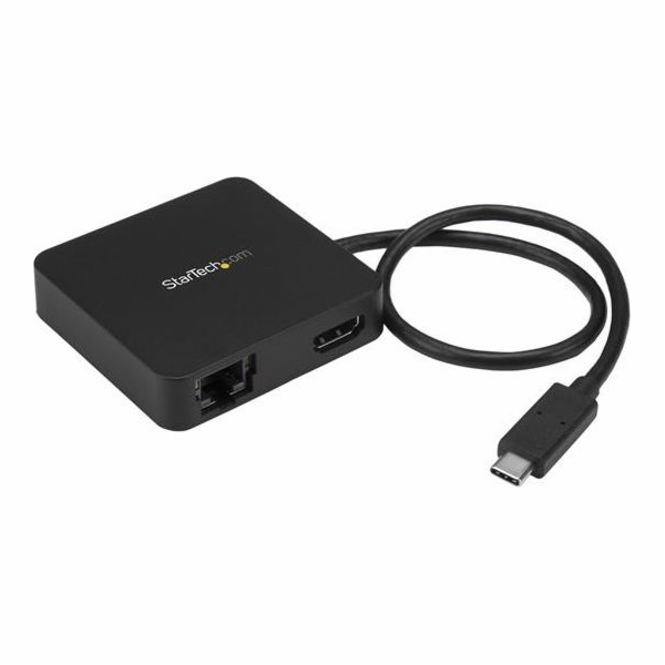 StarTech.com USB C Multiport Adapter, Portable USB-C Mini...