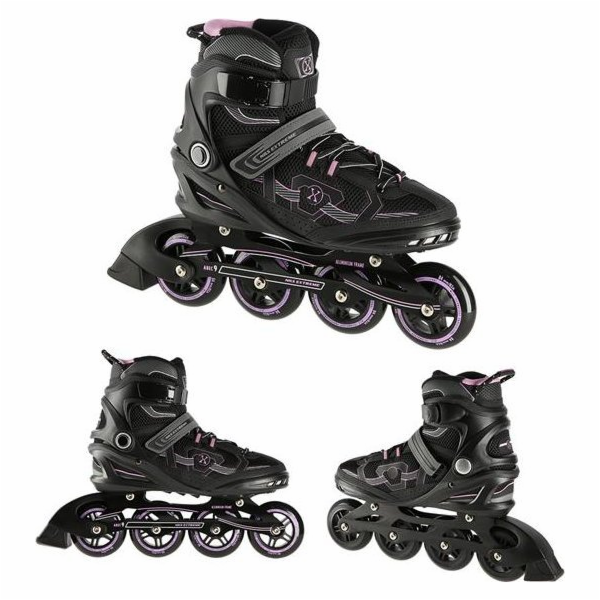 Nils Extreme Rollers NA9157 Černá a fialová velikost 43 b...