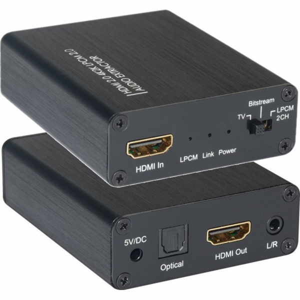 Techly Techly Converter Audio Extractor 5.1ch ToSlink/Ana...