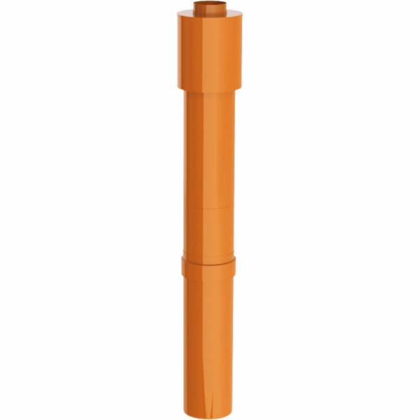 Concept Vertikální střešní výstup pro systém odvodu spali...