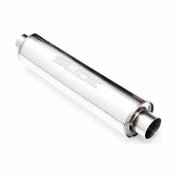 Střední tlumič SLIDE 63,5 mm SLIDE RS 304SS 550 mm