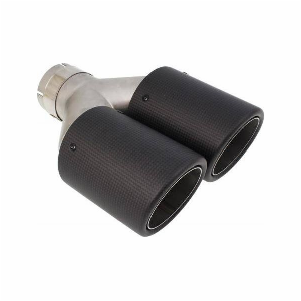 MTuning Dvojitá koncovka tlumiče výfuku 2x101mm vstup 63m...