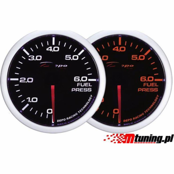DRacing CLOCK DEPO WA 60mm - Tlak paliva