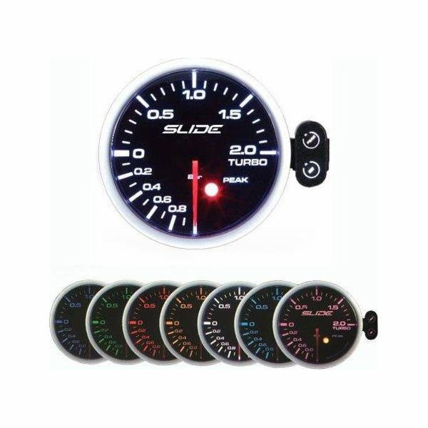 SLIDE CLOCK SLIDE PK-SC 52mm - TURBO ELECTRIC -1 až 2 BAR