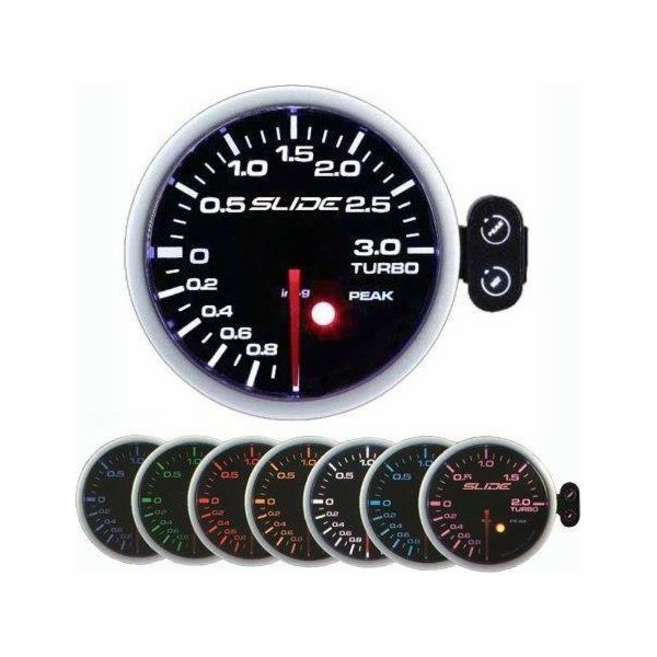 SLIDE CLOCK SLIDE PK-SC 52mm - TURBO ELECTRIC -1 až 3 BAR