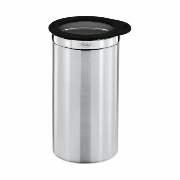 Hrnec na pěstování s poklicí, 500 ml, nerez/stříbrný silikon