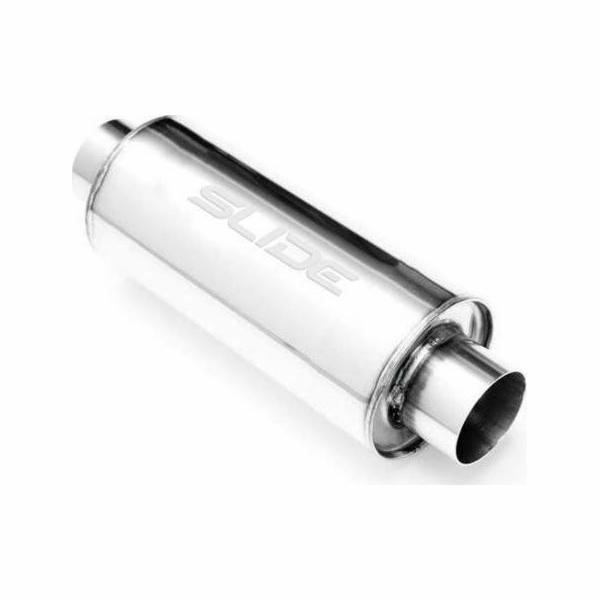 Slide Central Silencer 51mm Slide Rs 304SS 350mm