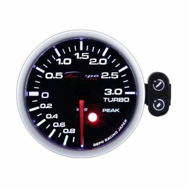 Dracing_f Clock Depo PK 52mm - Turbo Electric -1 až 3 Bar
