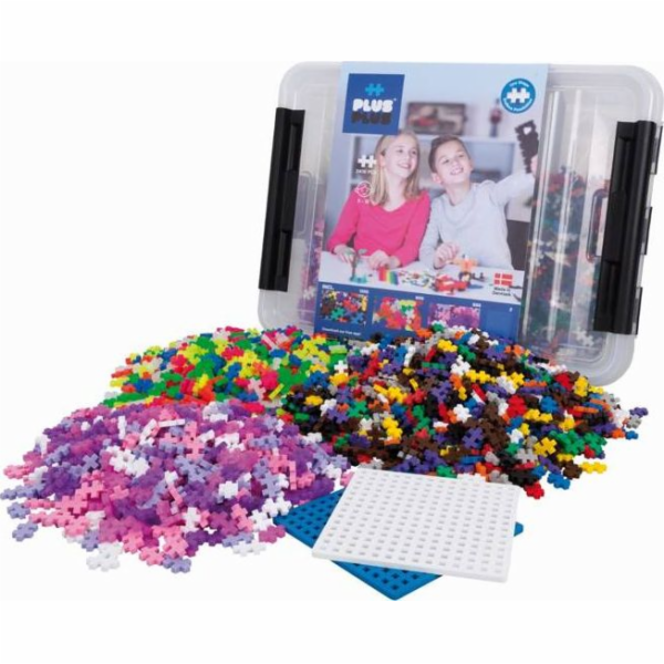 Plus Plus Plus-Plus, Mini Basic, Neon, Glitter, 2 dlaždic...