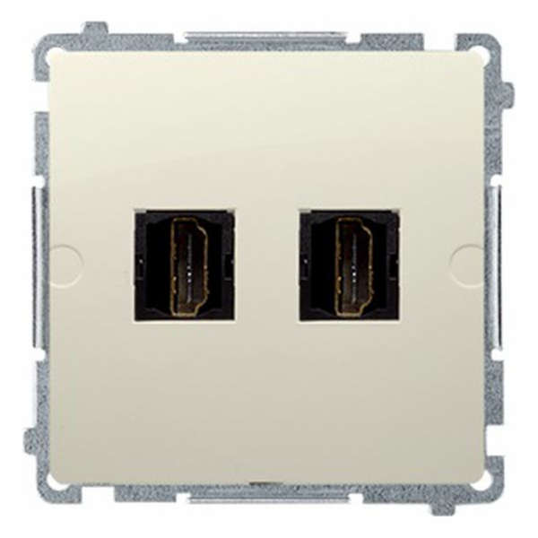 Kontakt-Simon Simon Basic Double HDMI zásuvka béžová BMGH...