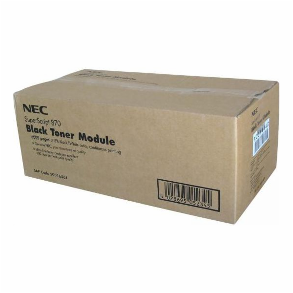 Originální toner NEC 50016561 černý (50016561)