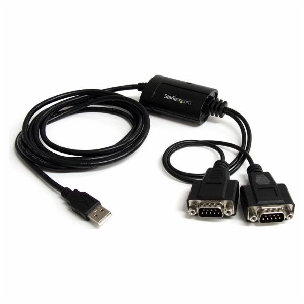 StarTech USB-A USB kabel – 1,8 m černý (ICUSB2322F)