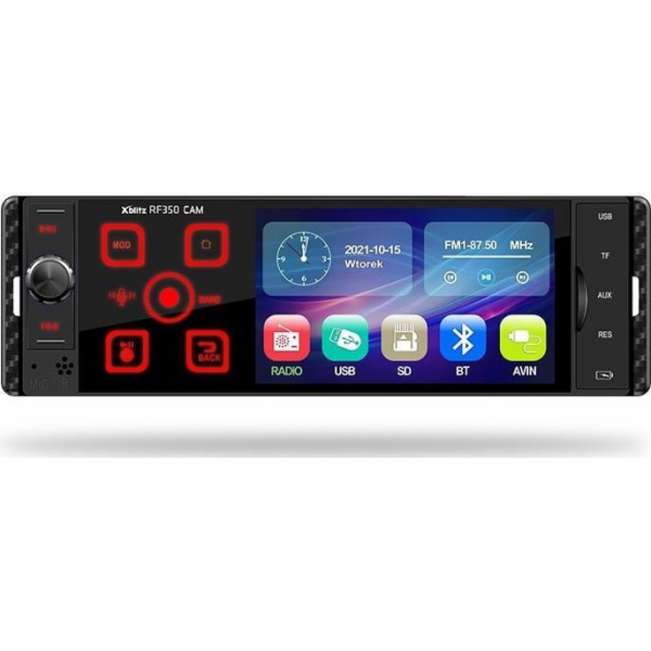 XBlitz Ro Car Radio. Xblitz RF350