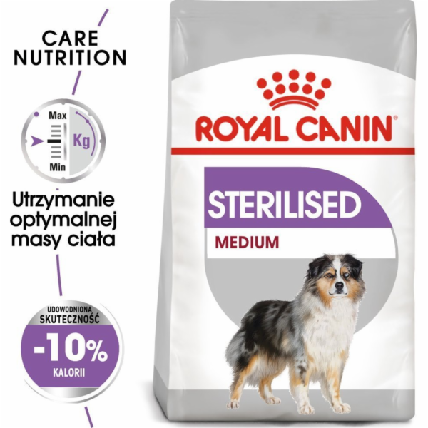 ROYAL CANIN CCN Medium Sterilised  Adult - suché krmivo p...