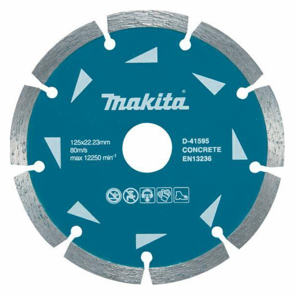Makita D-41595-10 segmentový diamantový kotouč  125x22,23...