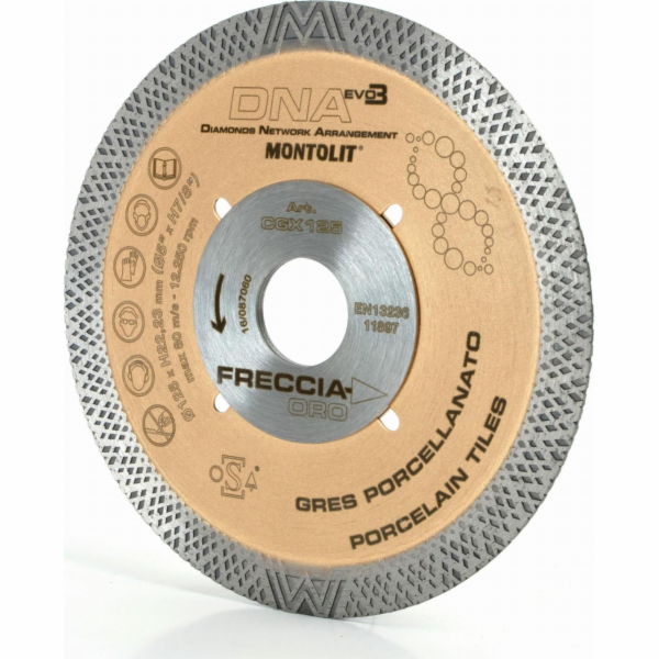 Montolit MONTOLIT DIAMANTOVÝ DISK CGX 125mm MTCGX125