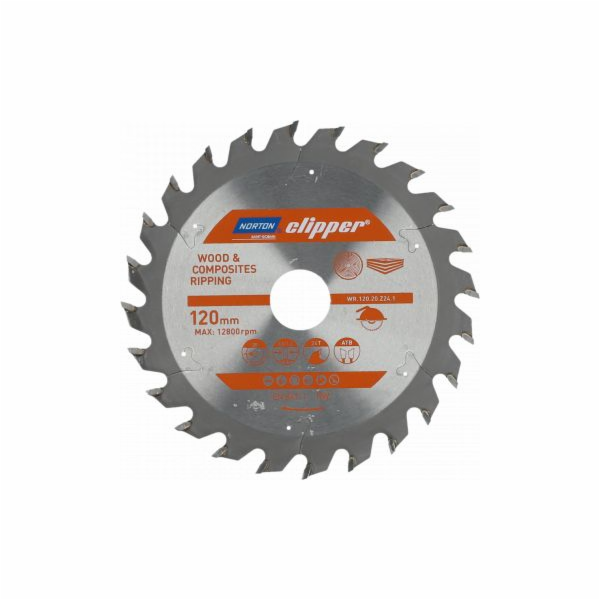 Norton Clipper NORTON KRUHOVÁ PILA 355 mm x 30 mm x 80z D...