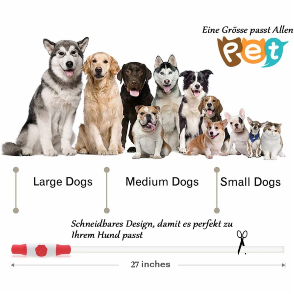 KABB LED Collar for Dogs and Cats Red