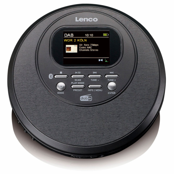 Lenco CD-500BK Přenosný CD přehrávač