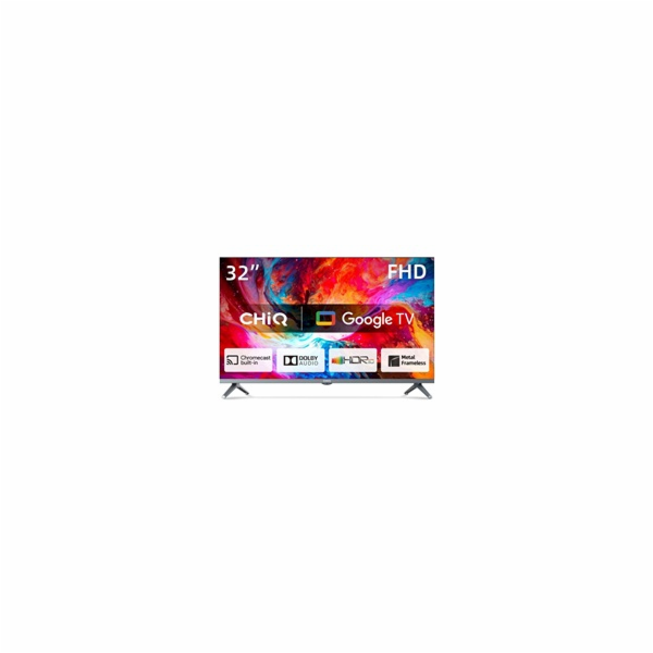 CHiQ L32M8TG TV 32", FHD, smart, Google TV, dbx-tv, Dolby...