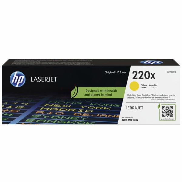 HP toner žlutý 220X