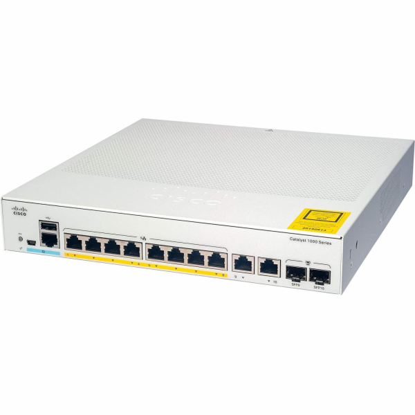 Přepínač Cisco Catalyst 1000 (C1000-8FP-2G-L)