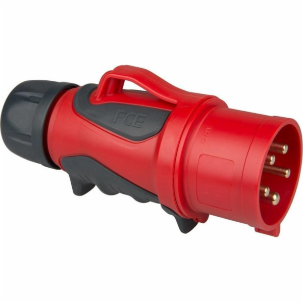 PCE Přenosná zástrčka 32A 5P 400V 6h IP44/54 GRIP 0253-6