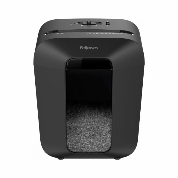 Fellowes Powershred LX41 skartovačka Na malé částice Černá