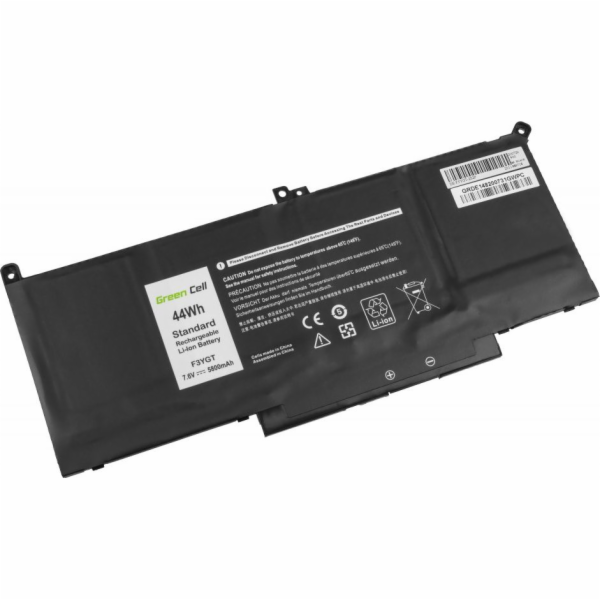 F3YGT 7,6 V 5800 mAh baterie pro Dell Latitude 7290 7380 ...