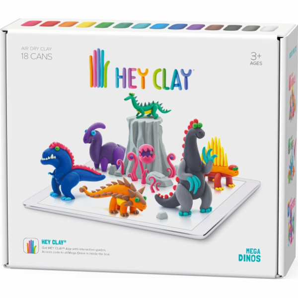 Ahoj hlína mega dinonos plastová hmota