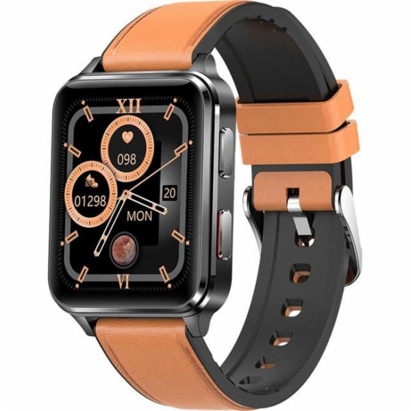 Smartwatch KU5 Pro 1,7 palce 200 mAh Brown