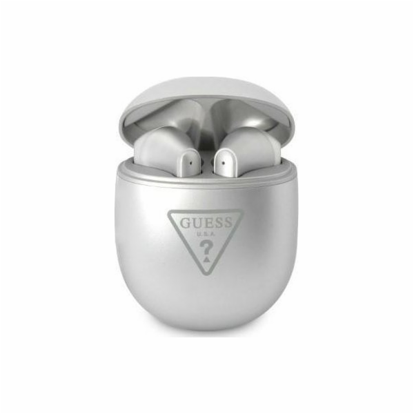 Sluchátka Bluetooth TWS gutwst82trs stříbro