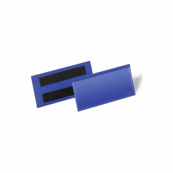 Odolná MAGNETICKÁ ÚLOŽNÁ KAPSA 150x67mm MODRÁ 50 ks. ODOLNÝ