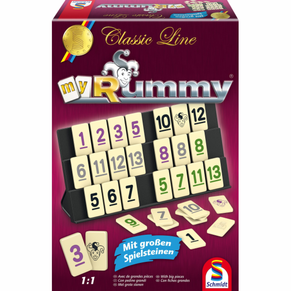 Schmidt Spiele Classic Line: MyRummy, desková hra